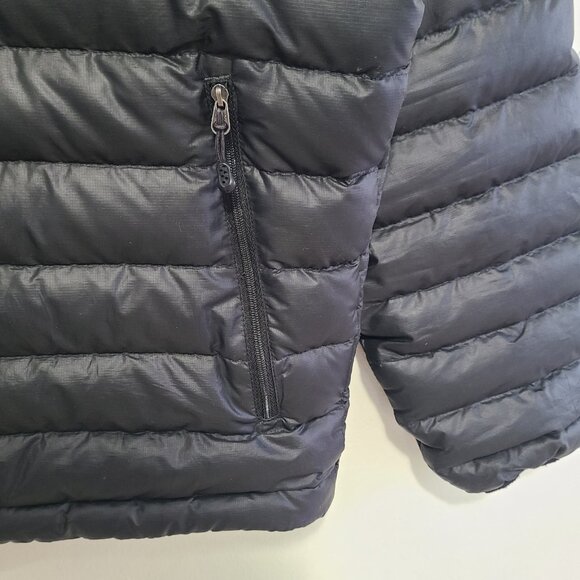 Patagonia Goose Down Sweater Puffer Jacket Full Zip Black Men’s Size Medium - Picture 5 of 11